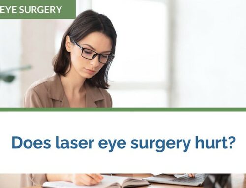 Does laser eye surgery hurt?