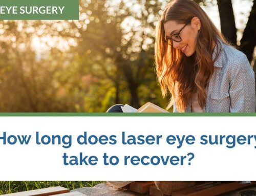 How long does laser eye surgery take to recover?